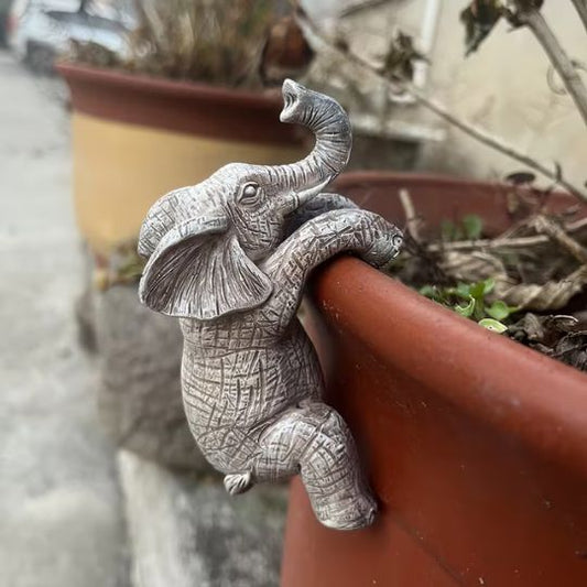 Elephant Hanging Planter